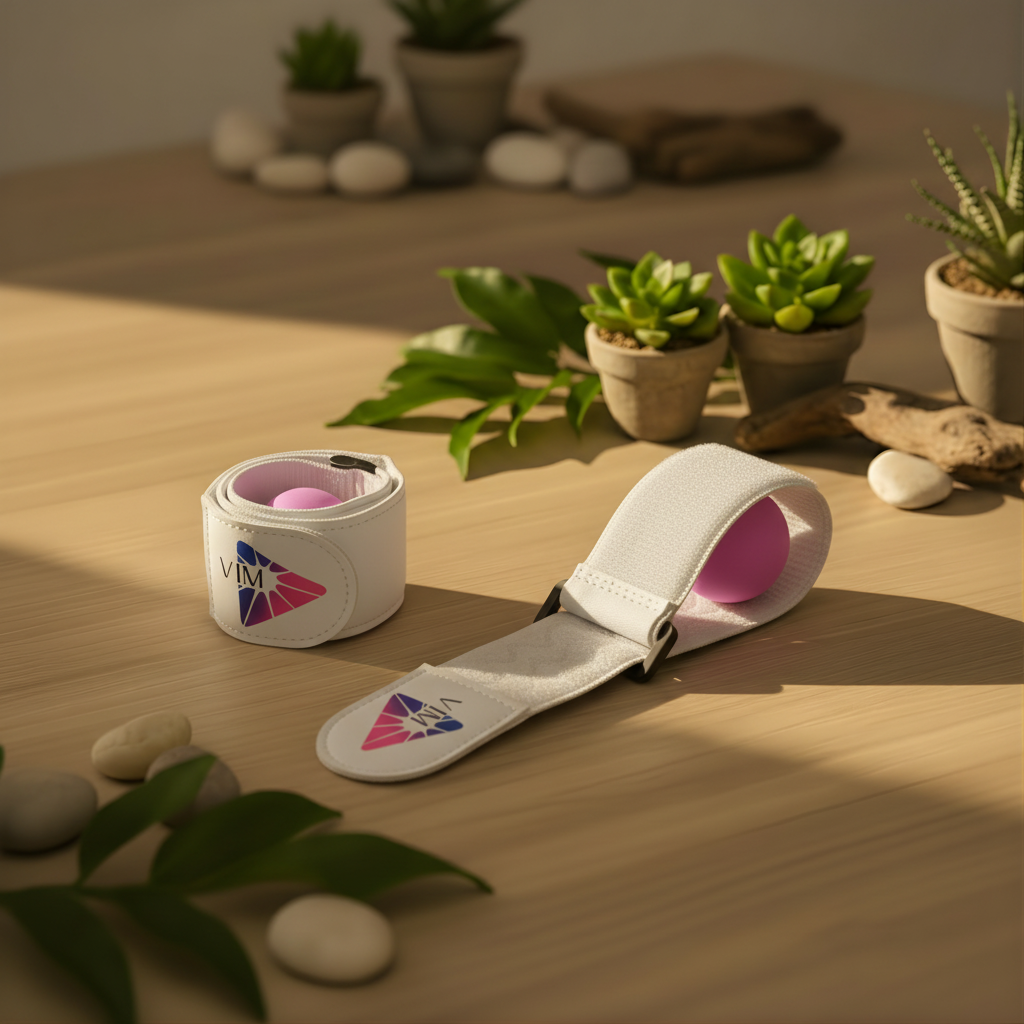 White and Pink VIM Band Lifestyle
